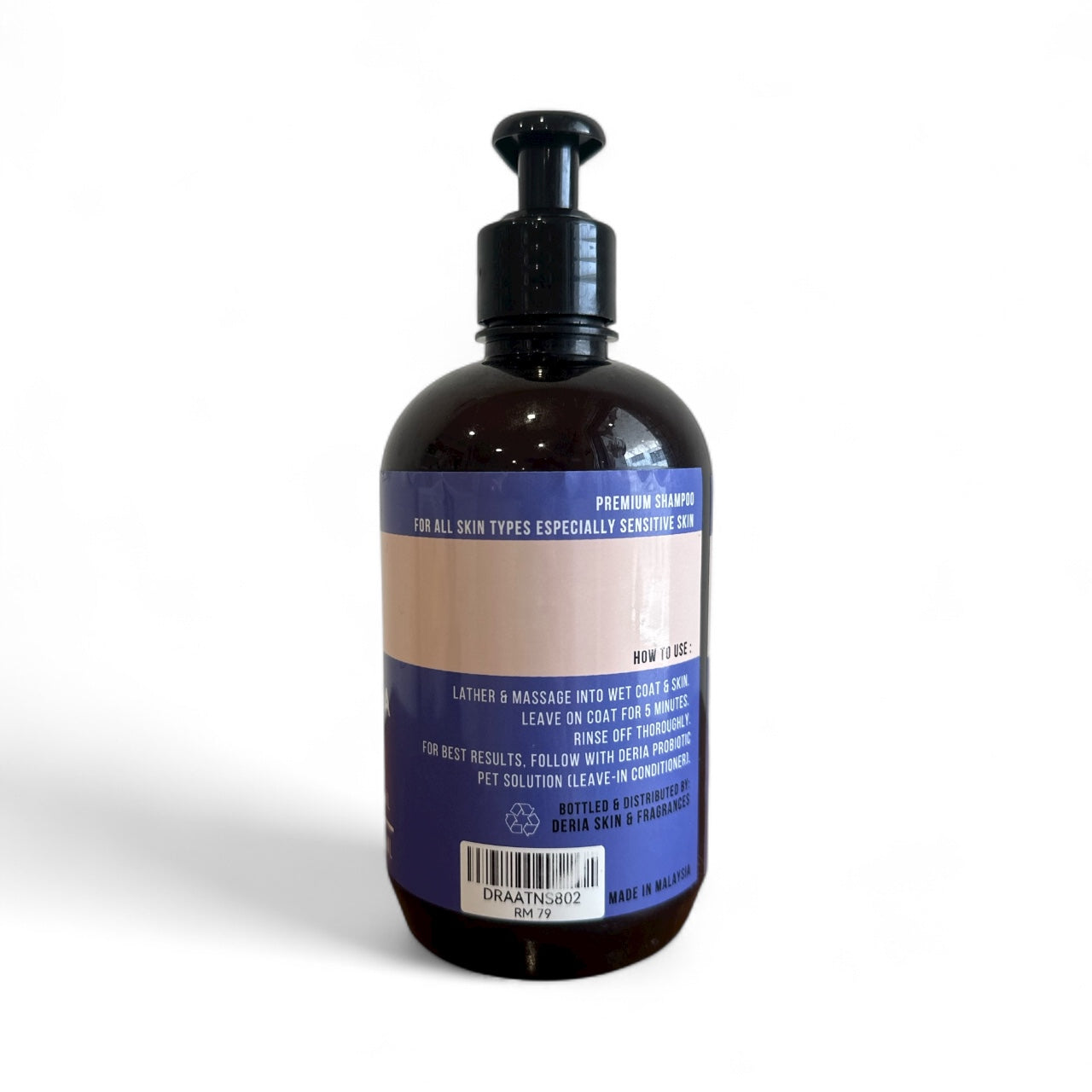 Deria Anti-Tick & Flea Neem Shampoo 500ml