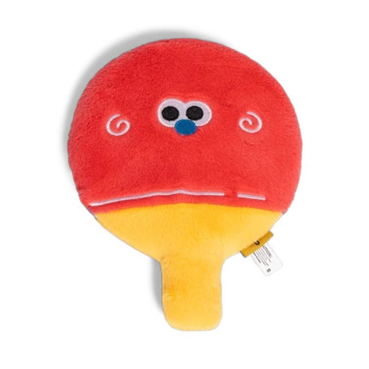 Petsville Table Tennis Plush Squeaky Dog Toy