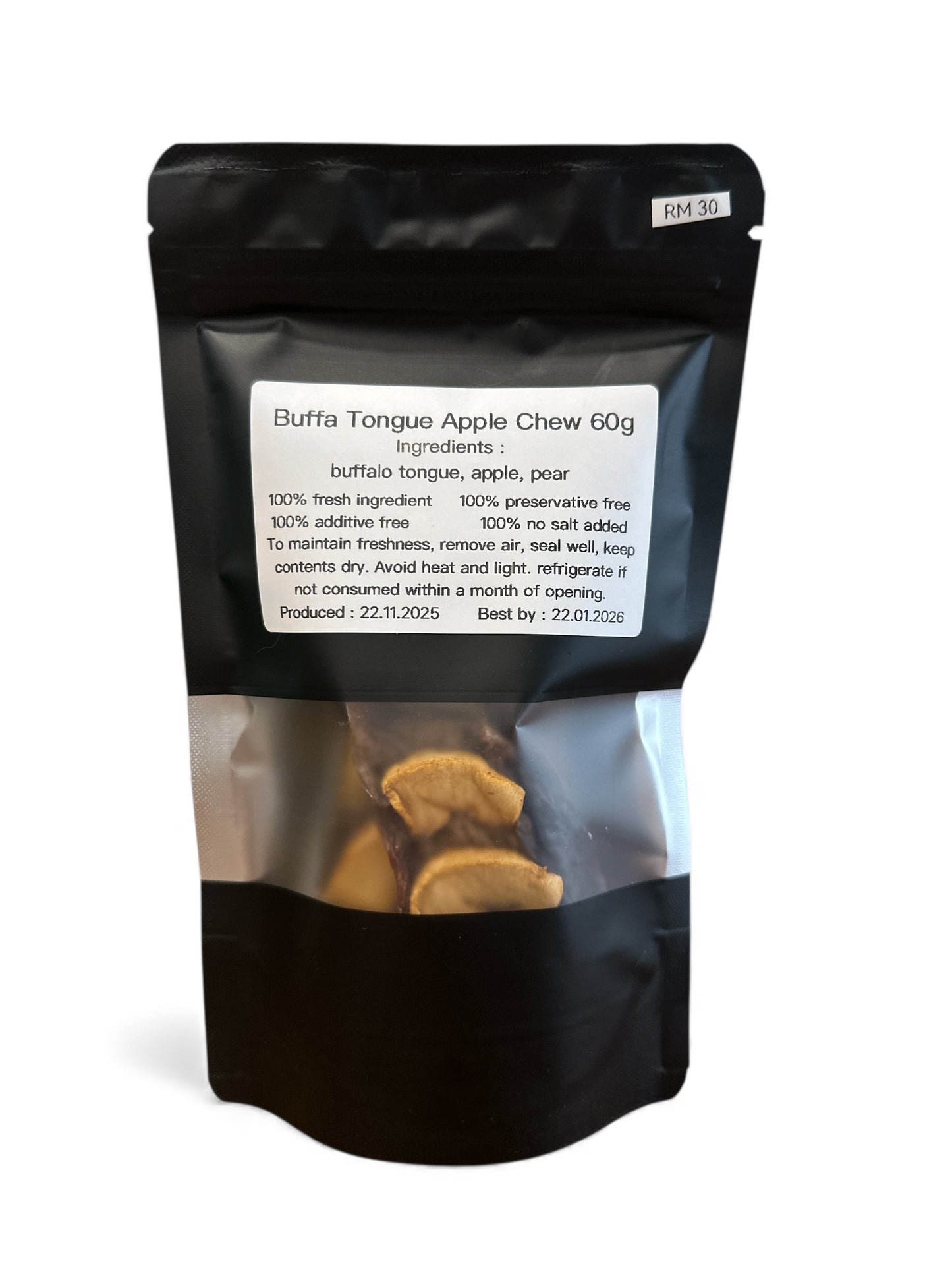 Woof Pantry Buffa Tongue Apple Chew 60g