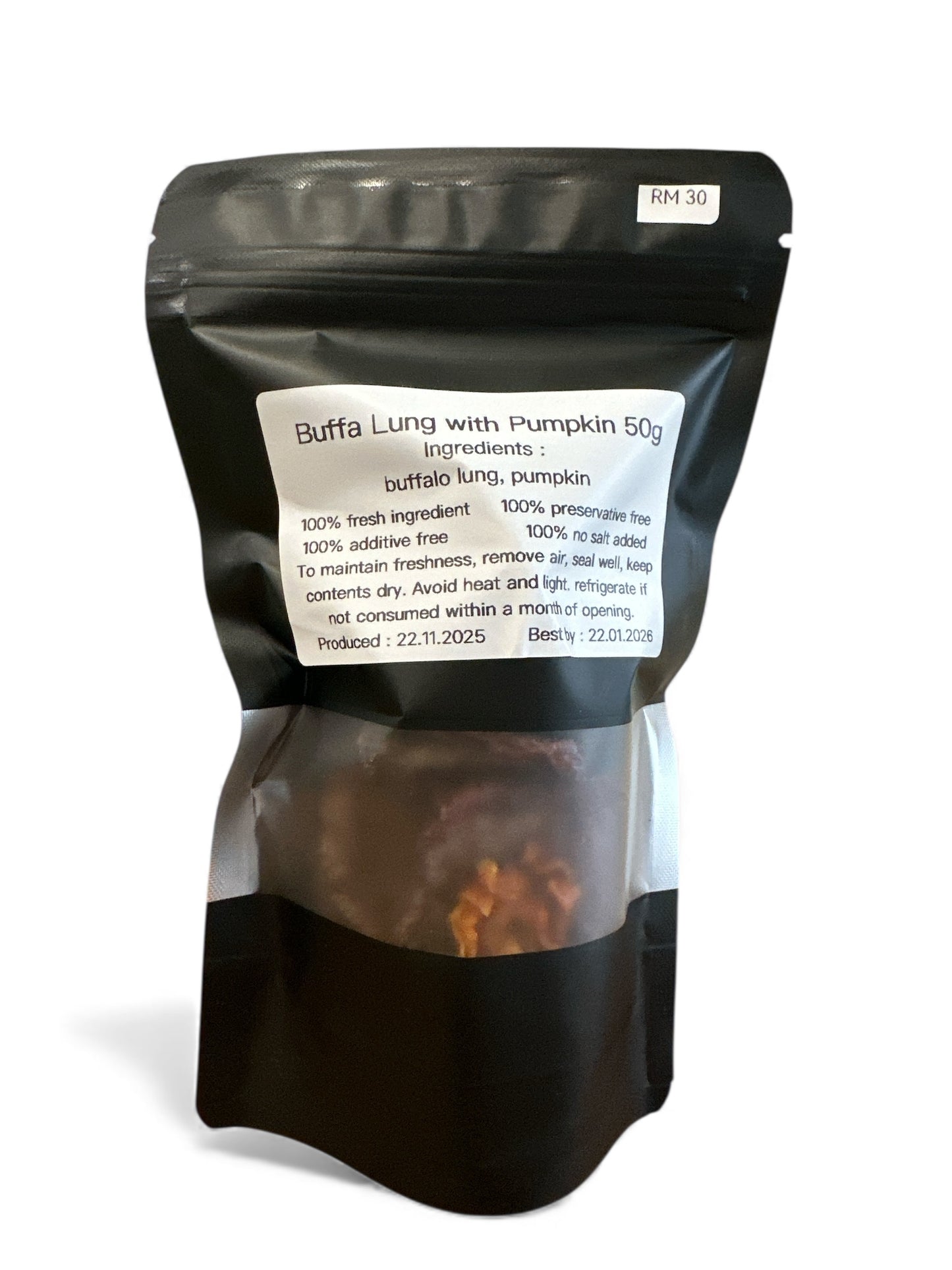 Woof Pantry Buffa Lung with Pumpkin 50g