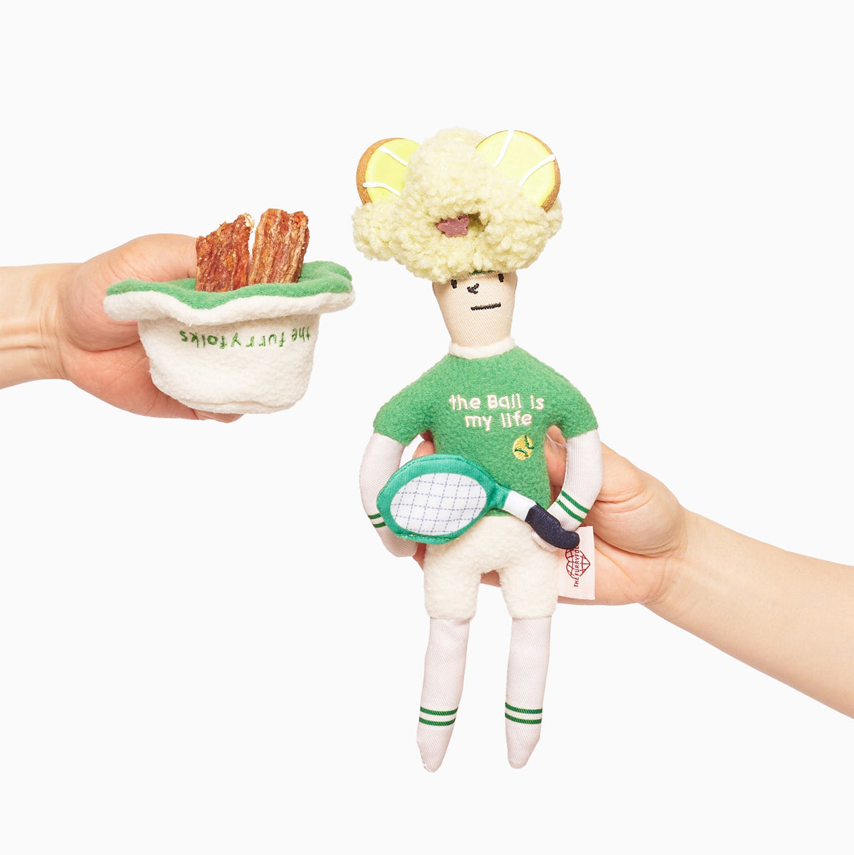 The FurryFolks – Tennis Hooman Nosework Toy