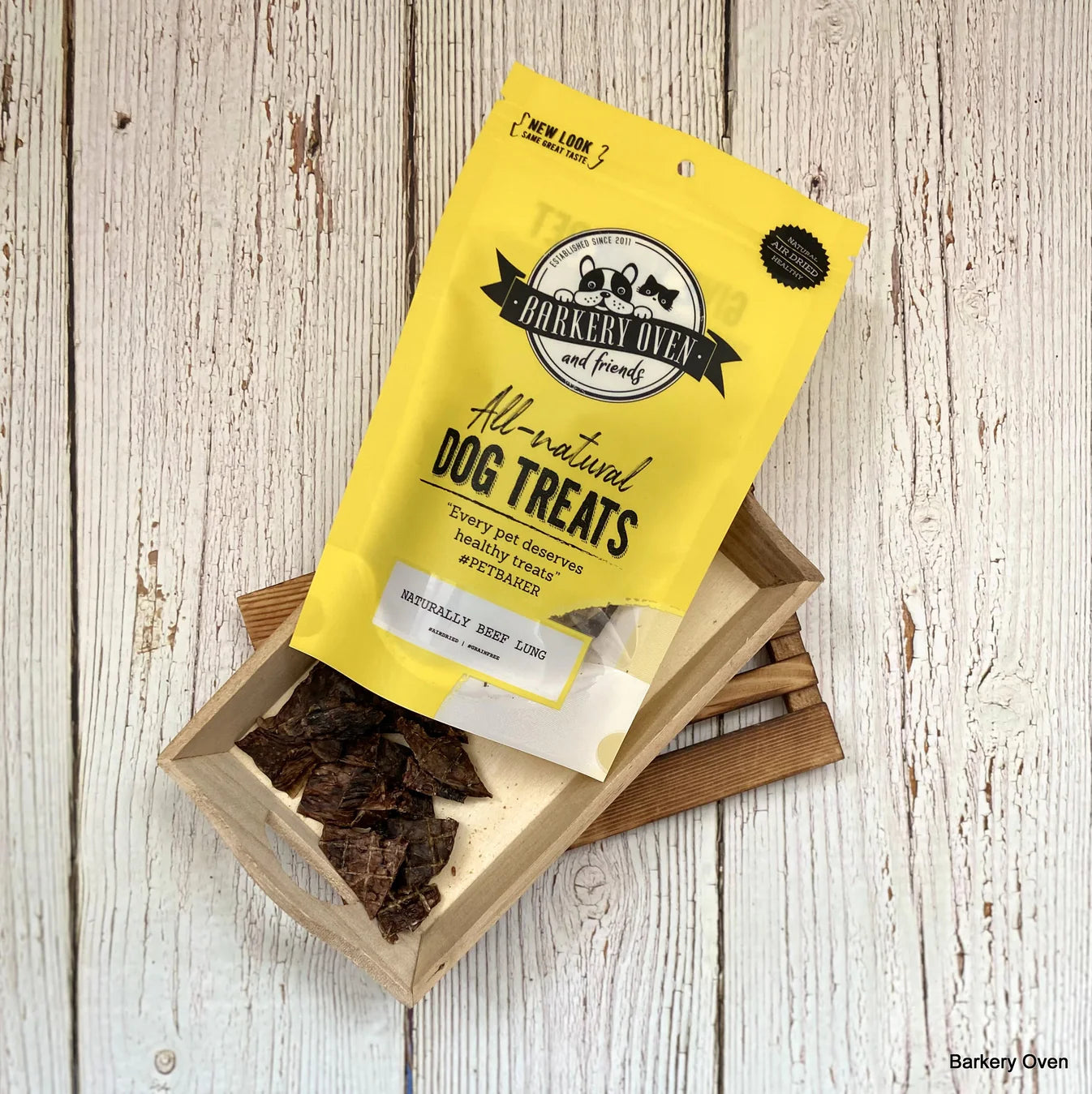 Barkery Oven Naturally Beef Lung (60g)