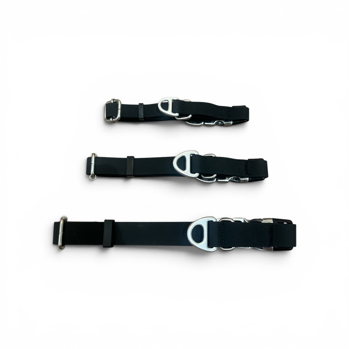 Oceane 2.0 2-in-1 Waterproof Martingale Collar in Obsidian Black