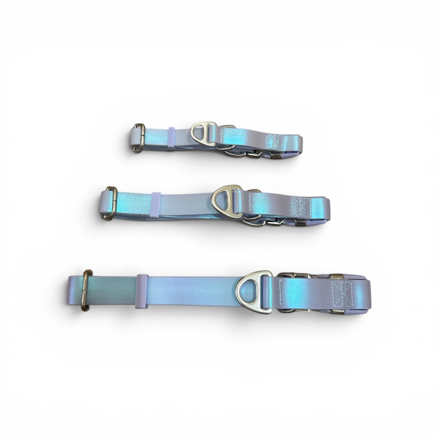 Oceane 2.0 2-in-1 Waterproof Martingale Collar in Iridescent Tide (Purple)