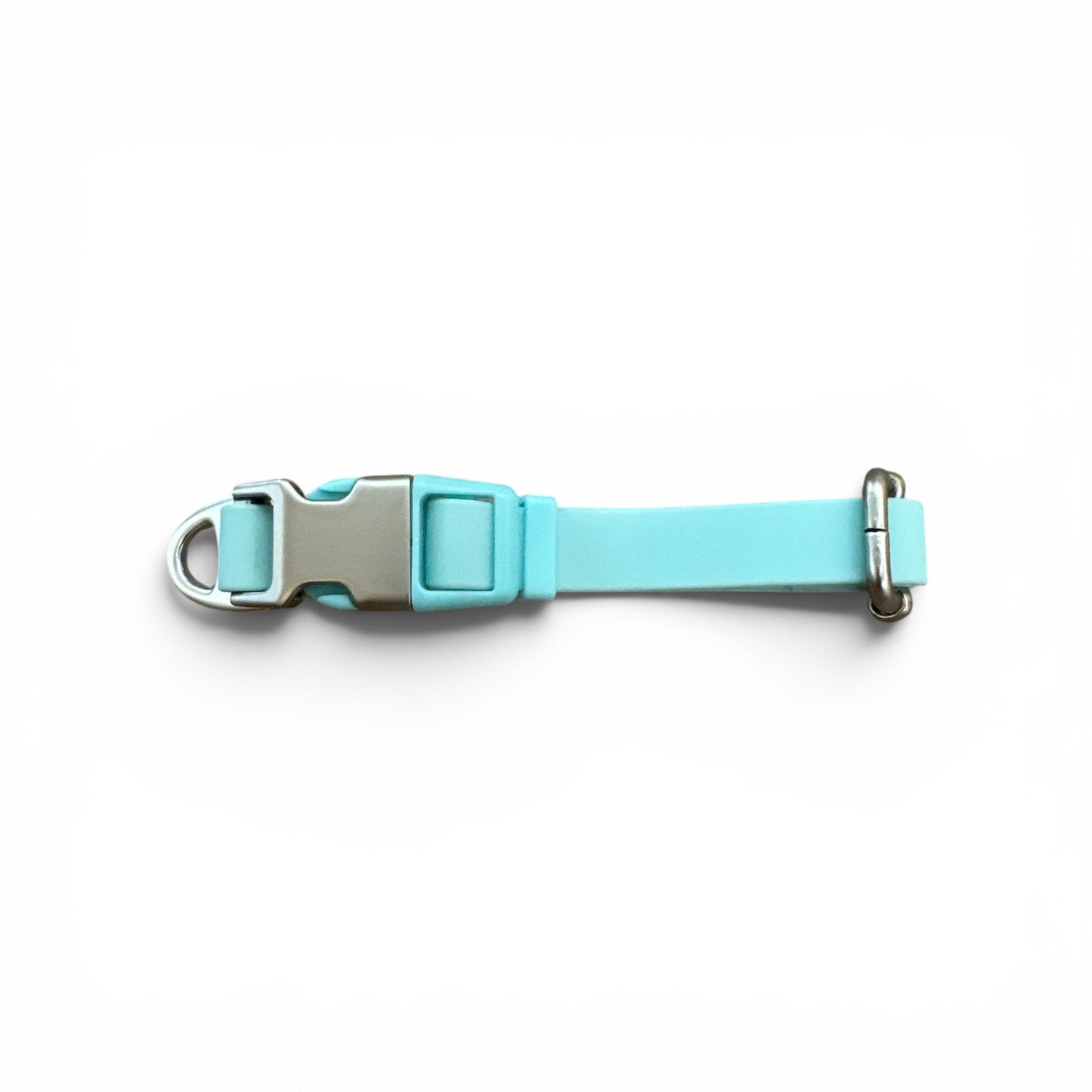 Oceane 2.0 Waterproof XS Collar in Tiffany's Afterglow (Glow-in-the-dark Blue) - suitable for cats and small dogs