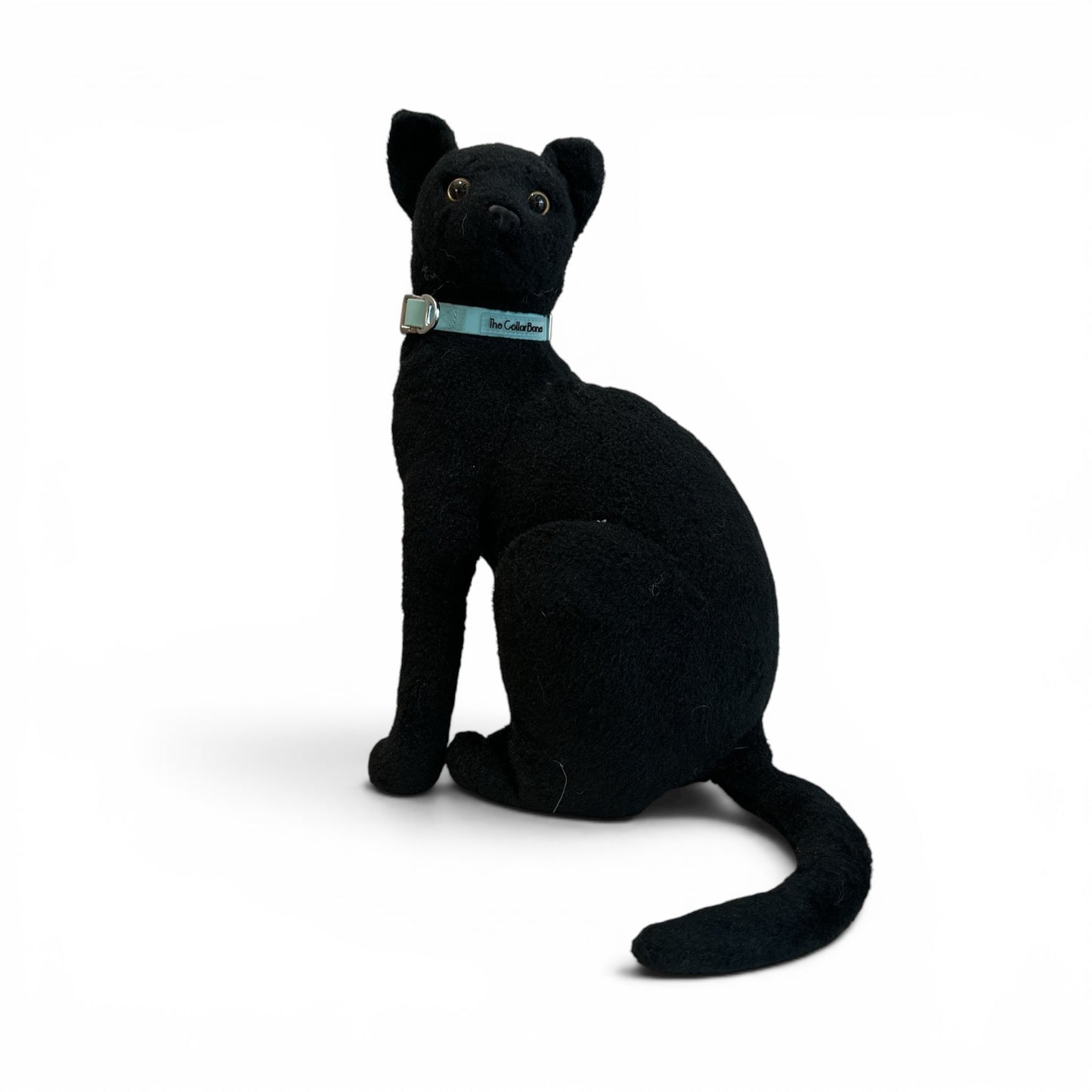 Oceane 2.0 Waterproof XS Collar in Tiffany's Afterglow (Glow-in-the-dark Blue) - suitable for cats and small dogs