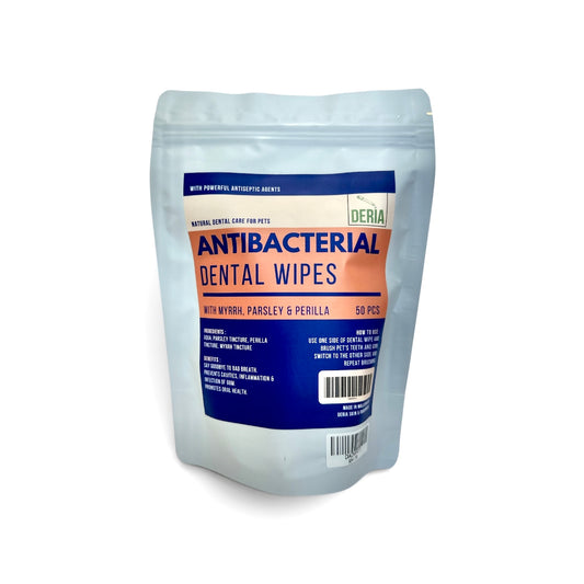 Deria Antibacterial Dental Wipes (50pcs)