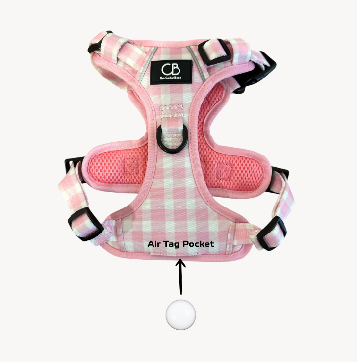 Oxford Active No-Pull Harness in Penelope Pink (Gingham)