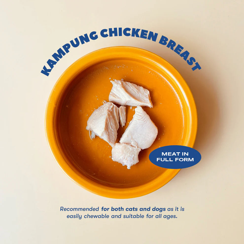 STREETPAW Roast Kampung Chicken (Large Pack) [For Cats🐱 and Dogs🐶]