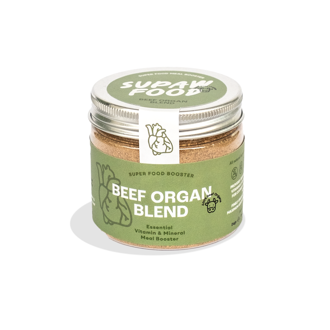 SUPAWFOOD BEEF ORGAN BLEND SUPPLEMENT