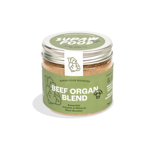SUPAWFOOD BEEF ORGAN BLEND SUPPLEMENT