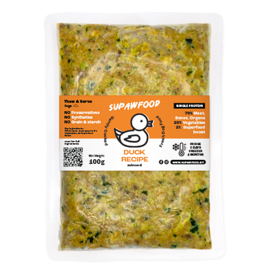 SUPAWFOOD GENTLY COOKED DUCK RECIPE (100G)