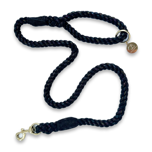 Koko Rope Leash in Onyx