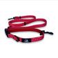 Oxford Multiway Handsfree Leash in Raspberry Red