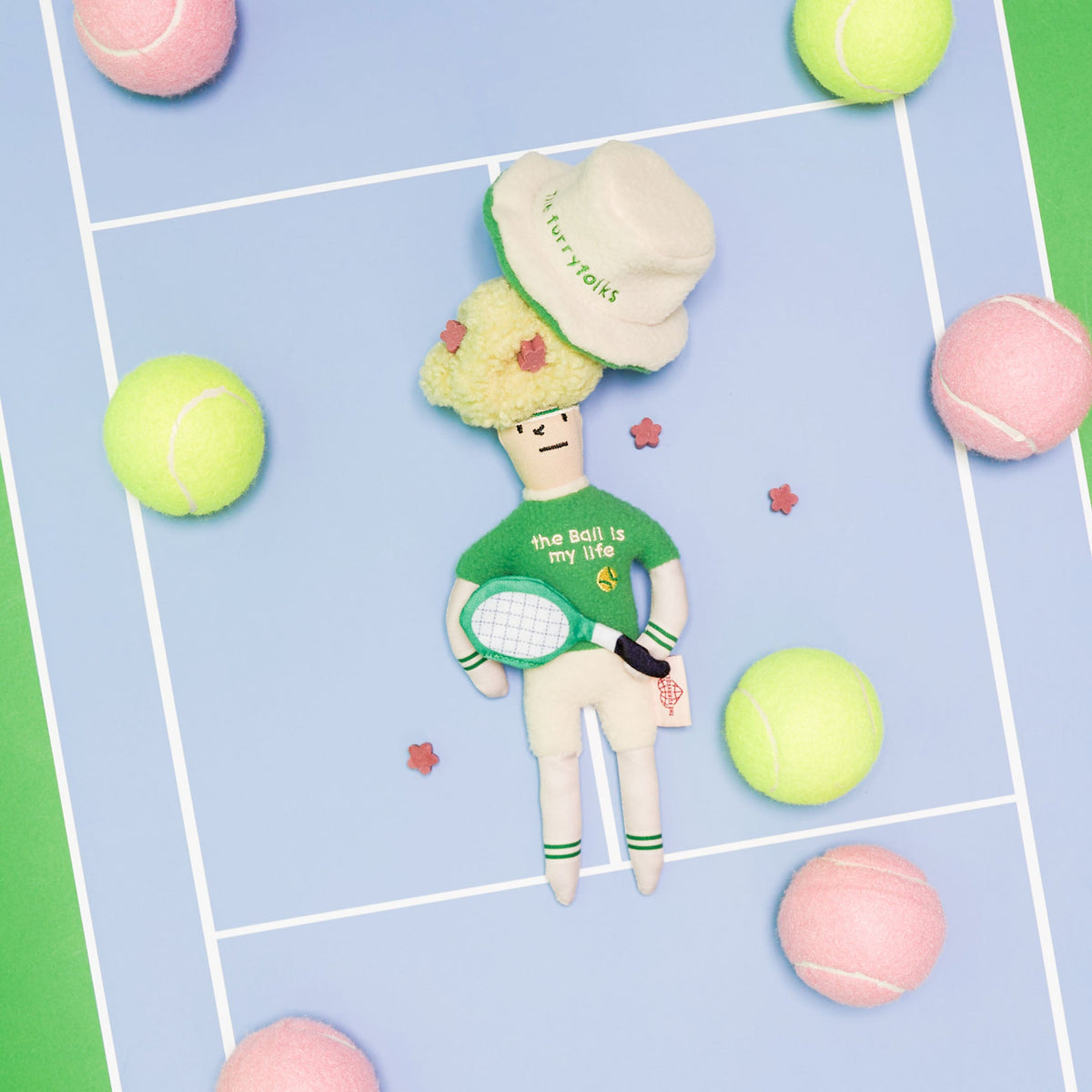 The FurryFolks – Tennis Hooman Nosework Toy