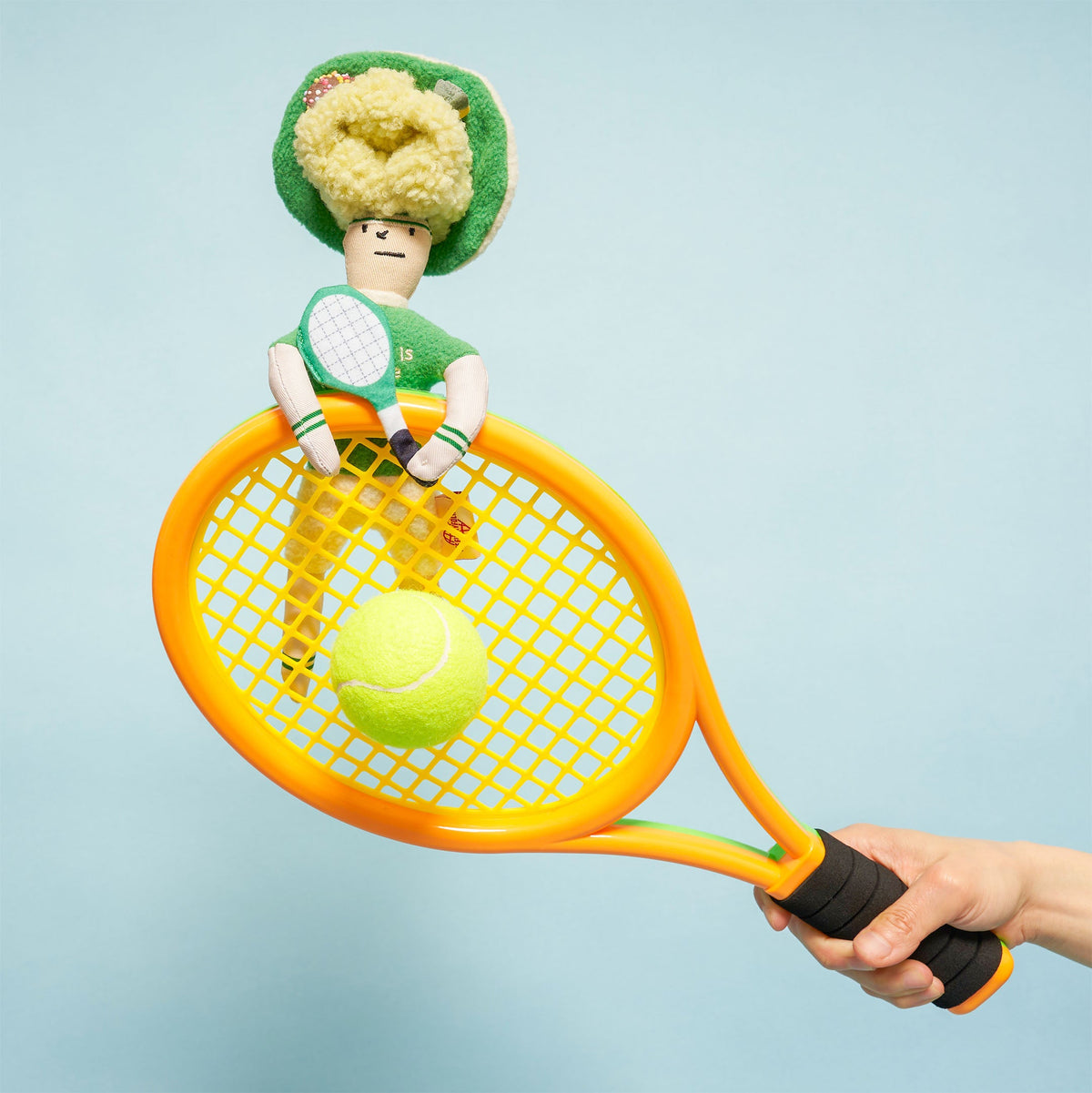 The FurryFolks – Tennis Hooman Nosework Toy