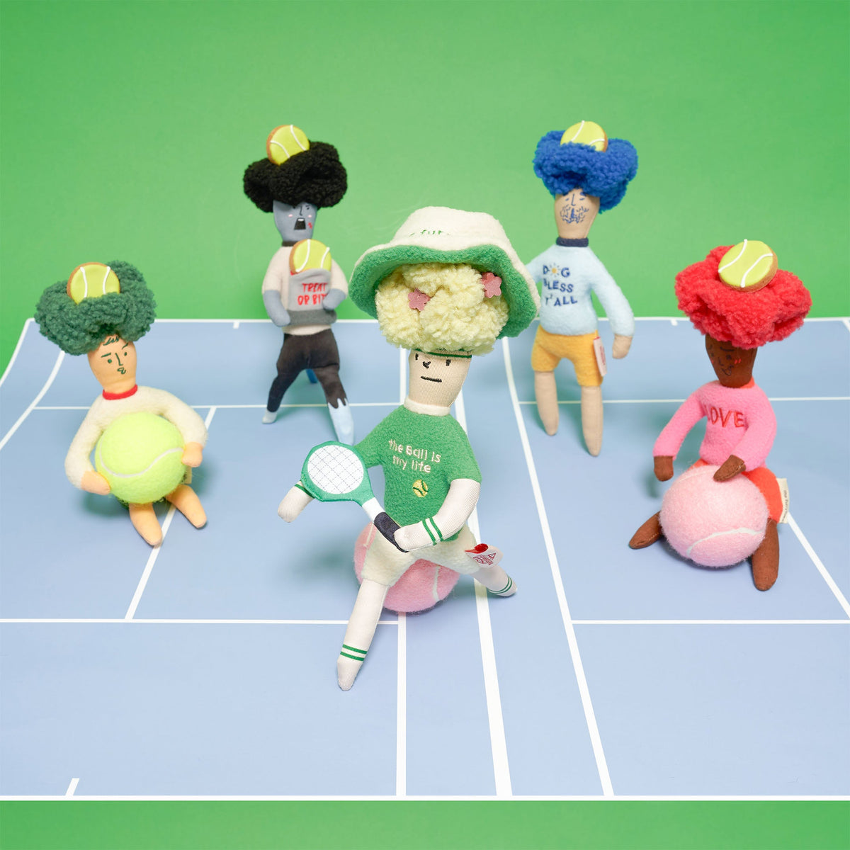 The FurryFolks – Tennis Hooman Nosework Toy