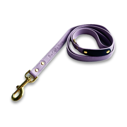 Zuri Faux Leather Cat/Dog Leash in Lavender