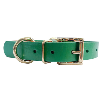 Zeus Dog Collar in Green
