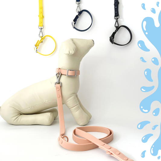 Kanoé Waterproof Dog Collar & Multiway Leash Set