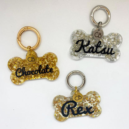 Handcrafted Resin Pet Tags