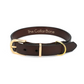 Charly Leather Collar in Dark Brown