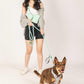 Everyday dog walking pouch in Mint Green