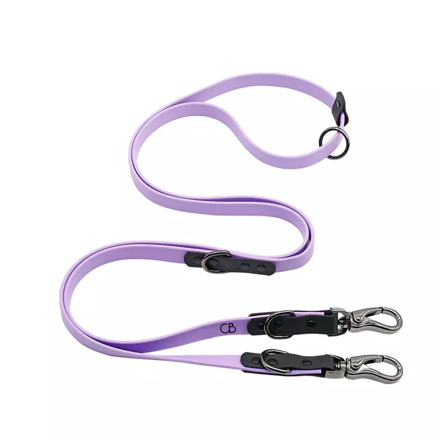 Stark Waterproof Multi-Function Dog Leash in Purple